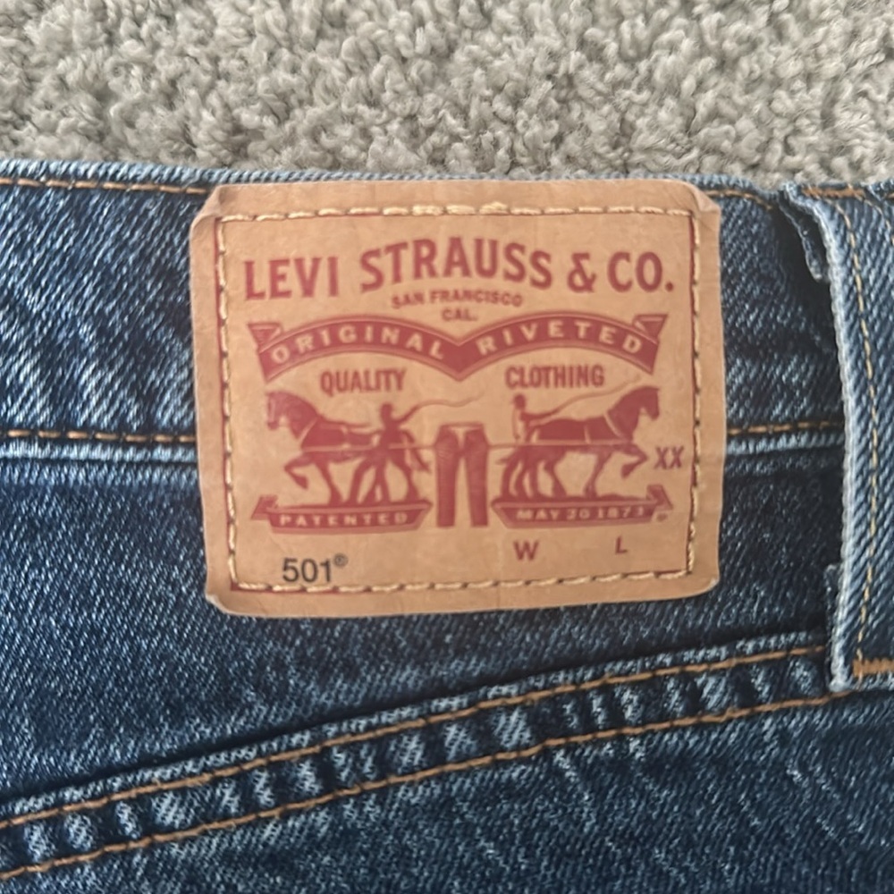 Levi's Women's 501 Original Shorts - Picture 6 of 6